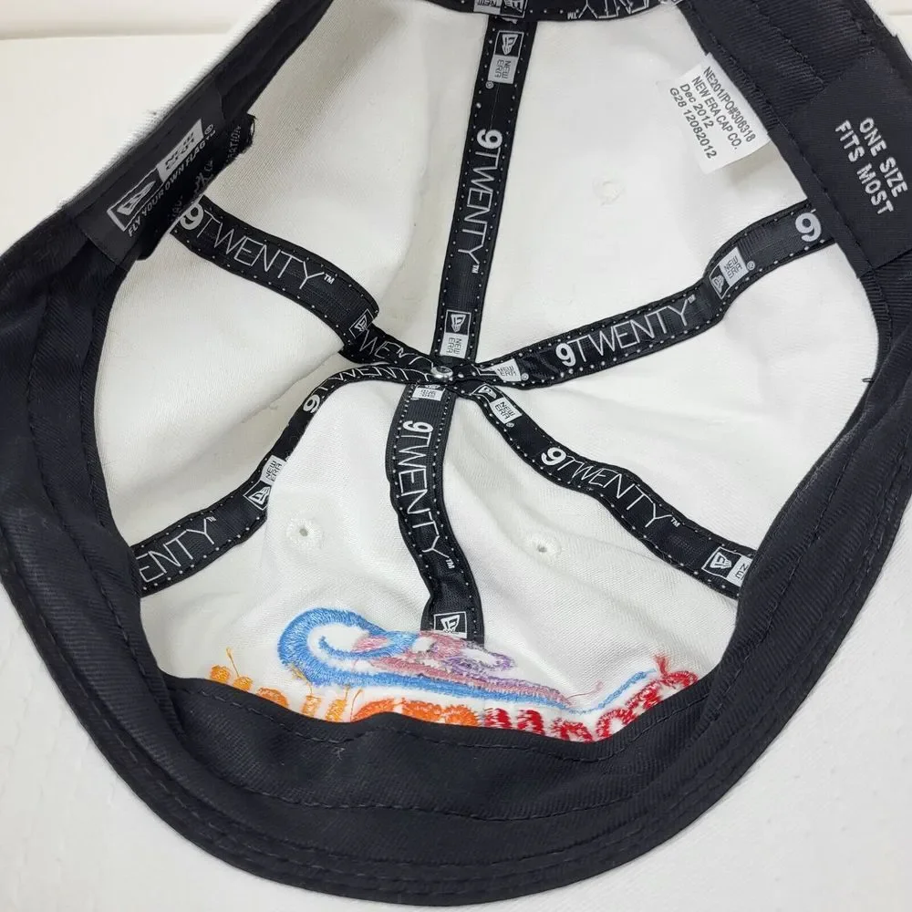 New Era‎ Stormstruck 9TWENTY Adjustable Strapback  Cap White Hat OSFM